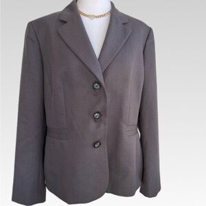 Jones New York Charcoal Blazer